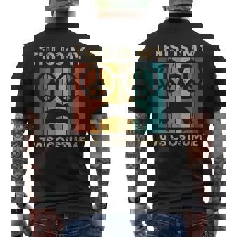 This Is My 70S Costume 70 Styles 70'S Disco 1970S Men's T-shirt Back Print - Seseable