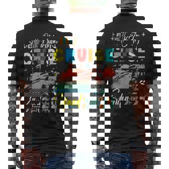 80Th Birthday Cruise 2024 Birthday Cruise Squad 2024 Family Men's T-shirt Back Print - Monsterry