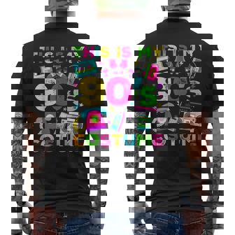 This Is My 90S Costume 90'S Style Nineties Retro Party Men's T-shirt Back Print - Thegiftio UK