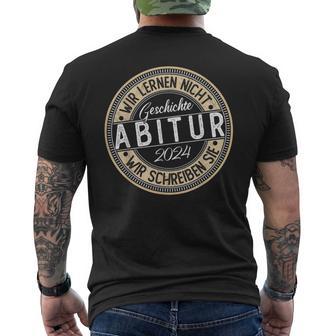 Abitur 2024 Abi 24 Graduation T-Shirt mit Rückendruck - Seseable