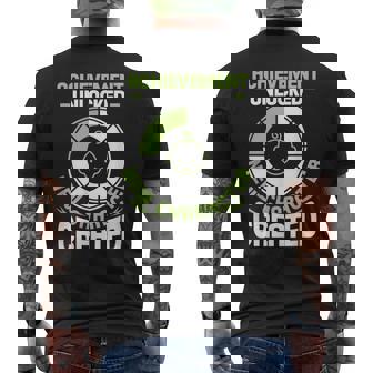 Achievement Unlocked New Character Created Pregnancy Men's T-shirt Back Print - Monsterry