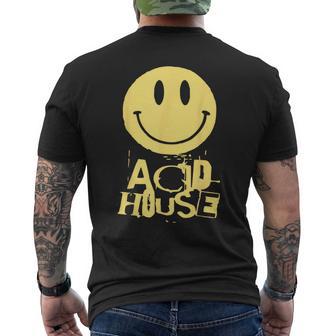 Acid House Techno Dj T-Shirt mit Rückendruck - Geschenkecke