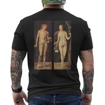 Adam Et Eve Par Albrecht Durer Adam And Eve T-shirt imprimé au dos - Cadeauxyz