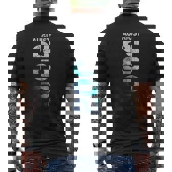 Agosto 2002 Edición Limitada 2002 Retro 2002Intage 2002 Camiseta Hombre Estampado Espalda - Regaloses