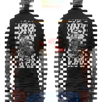 Agricultor Yo No Ronco Sueño Que Soy Un Tractor Agricultura Camiseta Hombre Estampado Espalda - Regaloses