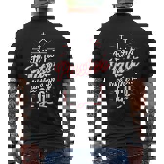 Ain't No Pastor Like The One I Got Men's T-shirt Back Print - Thegiftio UK