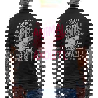 Ajolote Animal Tropical Anfibio Exótico Salamandra Axolotl Camiseta Hombre Estampado Espalda - Regaloses