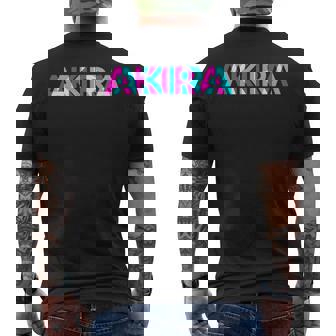 Akira Étiquette Hi My Name Is First Name T-shirt imprimé au dos - Cadeauxyz
