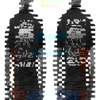 Alaska Cruise Squad 2024 Matching Family Group Alaskan Men's T-shirt Back Print - Monsterry