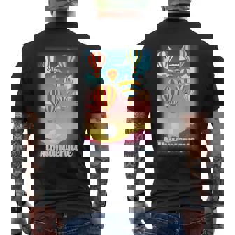 Albuquerque Balloon Fiesta Balloon Festival Men's T-shirt Back Print - Monsterry