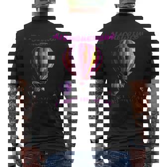 Albuquerque Hot Air Balloon Fiesta Men's T-shirt Back Print - Monsterry