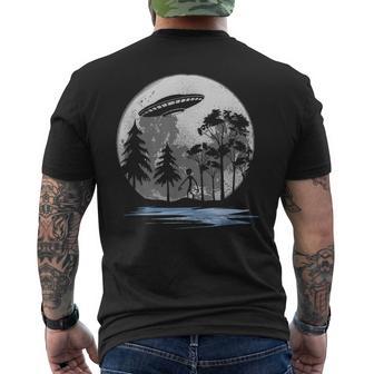 Alien Ufo Space Alien T-Shirt mit Rückendruck - Geschenkecke