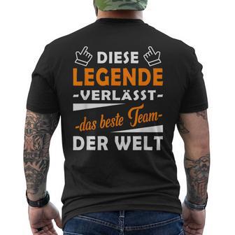 Alles Gute Im Neue Job T-Shirt mit Rückendruck - Geschenkecke