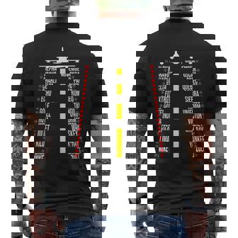 Alphabet Pilot Alphabet Phonétique International Pilote T-shirt imprimé au dos - Cadeauxyz