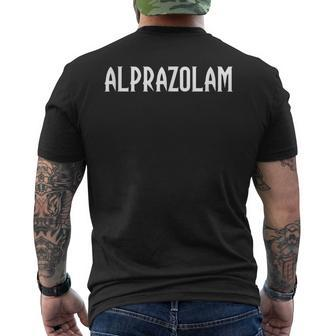 Alprazolam Medication T-Shirt mit Rückendruck - Seseable