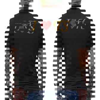 Amo Il Cuore Ts T-shirt da uomo con stampa posteriore - Novitaregali
