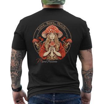 Anamita Muscaria Love Soul Magic T-Shirt mit Rückendruck - Geschenkecke