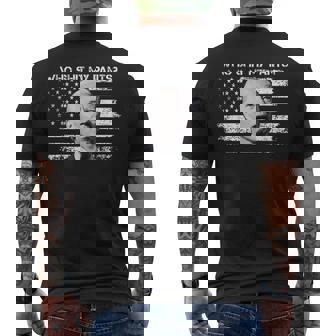 Anti-Biden Who Shit My Pants Joe Biden Men's T-shirt Back Print | Mazezy