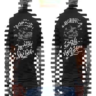 Appalachia Strong Come Hell Or High Water Mountain Nc Vn Tn Men's T-shirt Back Print - Thegiftio UK