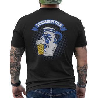 Appelwoi For Schobbepetzer And Cider Lovers S T-Shirt mit Rückendruck - Seseable