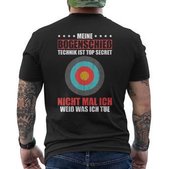 My Archery Technique Archery T-Shirt mit Rückendruck - Geschenkecke