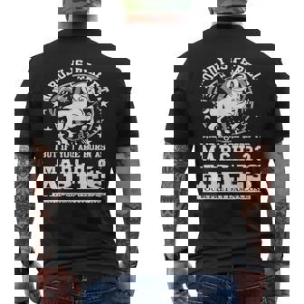 Aries Star Sign March 23 Astrology Horoscope Birthday Men's Back Print T-Shirt - Monsterry