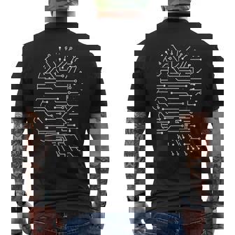 Artificial Intelligence Programming Computer Science Men's T-shirt Back Print - Thegiftio