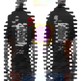 Assorti À La Gelée Pb&J T-shirt imprimé au dos - Cadeauxyz