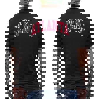 Atlanta Throwback Classic Men's T-shirt Back Print - Thegiftio UK