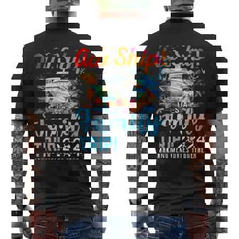 Aw Ship It's A Family Trip 2024 Family Matching Cruise Trip Men's T-shirt Back Print | Mazezy