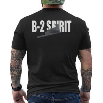 B-2 Spirit Bomber Avión Camiseta Hombre Estampado Espalda - Regaloses