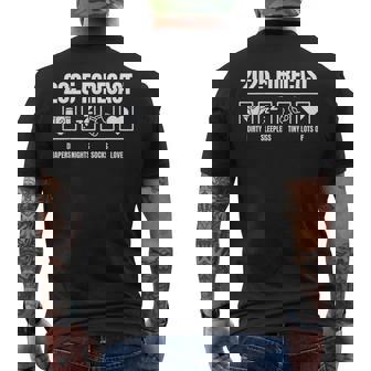 Baby Coming Soon 2025 Pregnancy Announcement Forecast Baby Men's T-shirt Back Print | Seseable UK