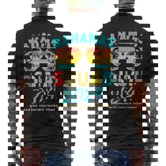 Bahamas Vacation 2024 Squad Family Friends Matching Group Men's T-shirt Back Print - Monsterry