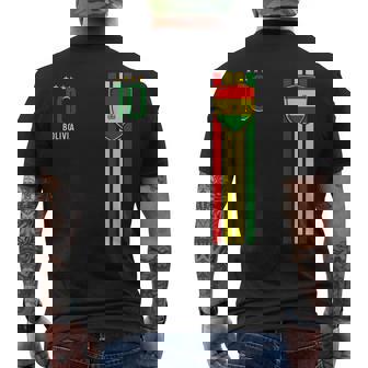 Bandera De Bolivia Amantes Del Orgullo Boliviano Camiseta Hombre Estampado Espalda - Regaloses