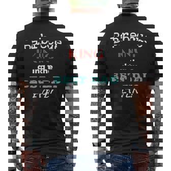 Barbecue King And The Best Dad Ever T Fathers Day Men's T-shirt Back Print - Thegiftio UK