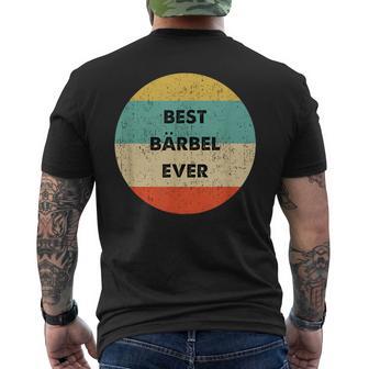 Bärbel First Name T-Shirt mit Rückendruck - Geschenkecke