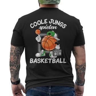 Basketball Boy's S T-Shirt mit Rückendruck - Geschenkecke