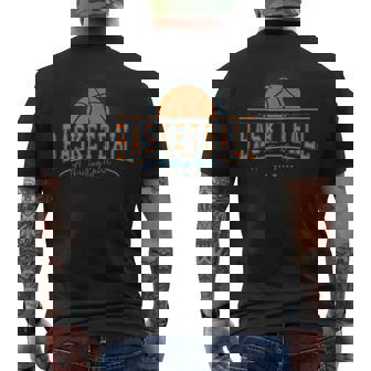 Basketball A Thrilling Spirit Great Sports Moments Men's T-shirt Back Print - Monsterry