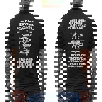 Bateau -Oiles Amusantes T-shirt imprimé au dos - Cadeauxyz
