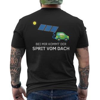 Bei Mir Kommt Der Spritom Dach Bei Mir Kommt Der S T-Shirt mit Rückendruck - Geschenkecke