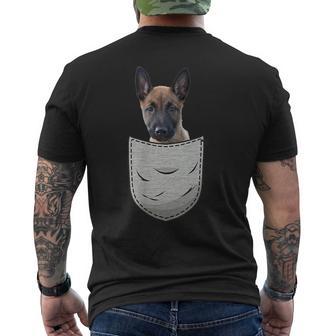 Belgian Malinois Puppy Dog Lover Mechelaar T-Shirt mit Rückendruck - Geschenkecke