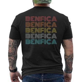 Benfica Retro Look T-Shirt mit Rückendruck - Geschenkecke