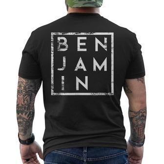 Benjamin Minimalism T-Shirt mit Rückendruck - Geschenkecke