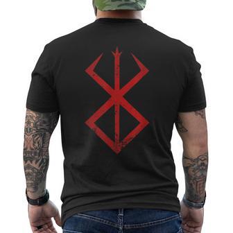 Berserk Rune Warrior Nordic Mythology Curse Berserker T-Shirt mit Rückendruck - Geschenkecke