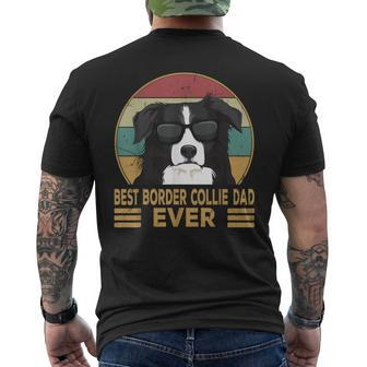 Best Border Collie Dad Ever Dogs Dad Lord Idea T-Shirt mit Rückendruck - Geschenkecke