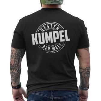 Bester Kumpel Der Welt Saying Friendship T-Shirt mit Rückendruck - Geschenkecke