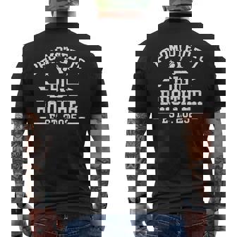Big Brother 2025 Finally Promoted To Big Brother 2025 Men's T-shirt Back Print - Thegiftio