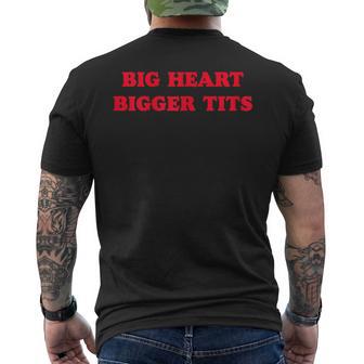 Big Heart Bigger Tits T-Shirt mit Rückendruck - Geschenkecke