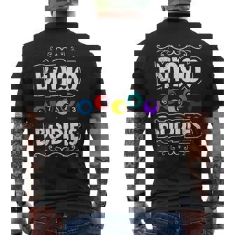 Bingo Buddies Bingo Player Bingo Friends Men's T-shirt Back Print - Thegiftio UK