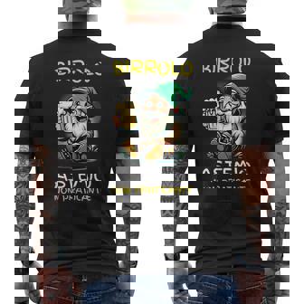 Birrolo Nano T Astemio Non Praticante Birra Alcool T-shirt da uomo con stampa posteriore - Novitaregali